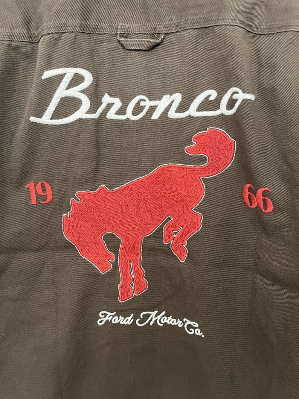 NWOT Abercrombie & Fitch x Ford Bronco Men’s Embroidered Shirt Jacket Medium - Picture 7 of 11